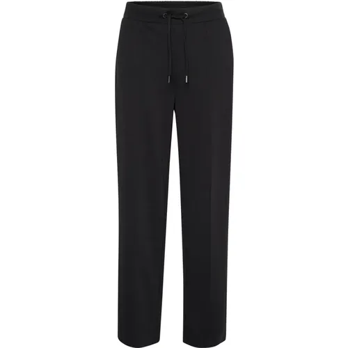 Straight Pants Deep , female, Sizes: L, XS, 2XL, XL, S, M - Kaffe - Modalova