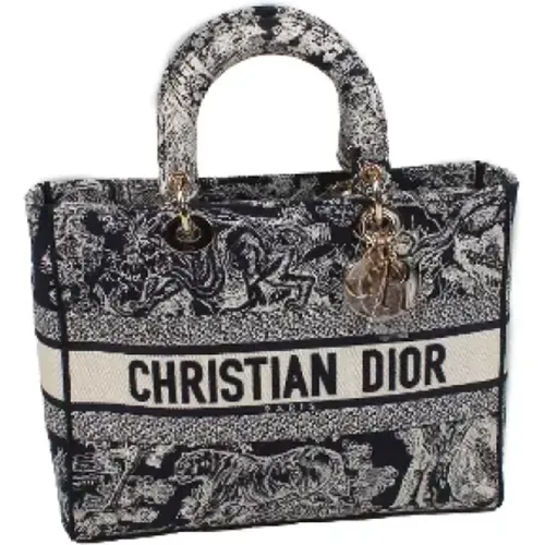 Pre-owned Tote Bags, female, , Size: ONE SIZE Pre-owned Fabric dior-bags - Dior Vintage - Modalova