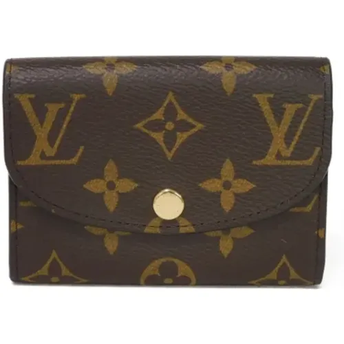 Pre-owned Canvas wallets , female, Sizes: ONE SIZE - Louis Vuitton Vintage - Modalova