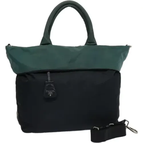 Pre-owned Tote Bags, female, , Size: ONE SIZE Pre-owned Nylon totes - Prada Vintage - Modalova