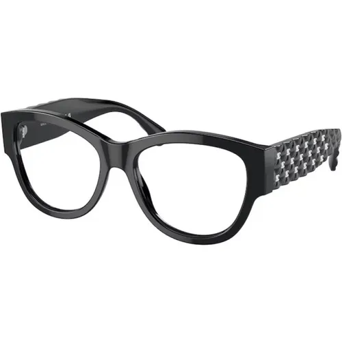 Schwarze Ch3445 C760 Sonnenbrille , unisex, Größe: 54 MM - Chanel - Modalova