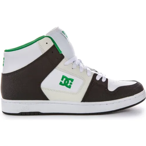 Black White High Top Trainers Men , male, Sizes: 13 UK, 6 1/2 UK, 11 UK, 7 UK, 12 UK, 8 1/2 UK, 10 UK, 8 UK, 9 UK, 10 1/2 UK - DC Shoes - Modalova