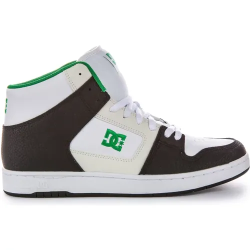 Black White High Top Trainers Men , male, Sizes: 6 1/2 UK, 7 UK, 12 UK, 8 1/2 UK, 10 UK, 8 UK, 9 UK, 10 1/2 UK - DC Shoes - Modalova