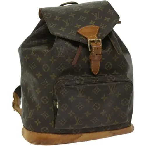 Pre-owned Backpacks, female, , Size: ONE SIZE Pre-owned Canvas backpacks - Louis Vuitton Vintage - Modalova