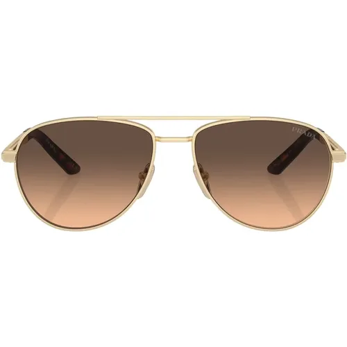 Sophisticated Pilot Style Sunglasses , unisex, Sizes: 60 MM - Prada - Modalova