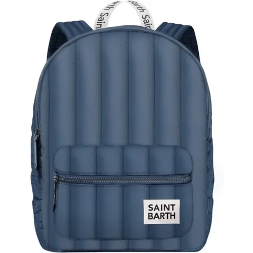 Padded Backpack with Zip Closure , female, Sizes: ONE SIZE - MC2 Saint Barth - Modalova