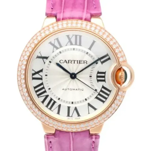 Pre-owned Rose Gold watches , female, Sizes: ONE SIZE - Cartier Vintage - Modalova