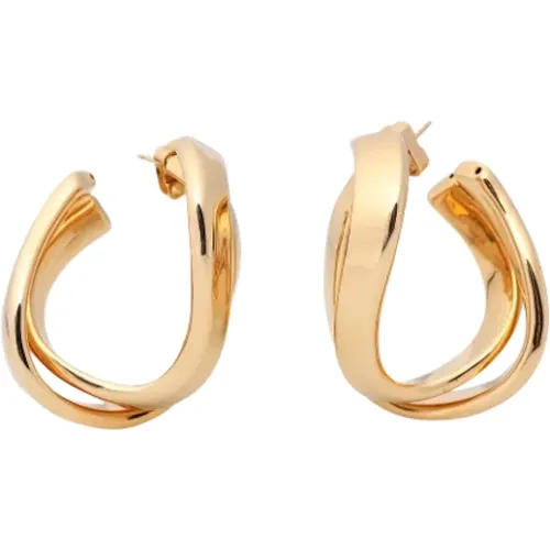 Pre-owned Jewellery, female, , Size: ONE SIZE Pre-owned Metal earrings - Balenciaga Vintage - Modalova