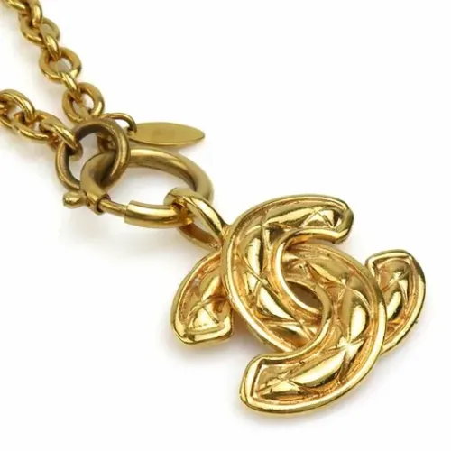 Pre-owned Metal chanel-jewelry , female, Sizes: ONE SIZE - Chanel Vintage - Modalova