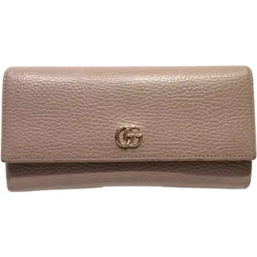 Pre-owned Wallets, female, , Size: ONE SIZE Pre-owned Leather wallets - Gucci Vintage - Modalova