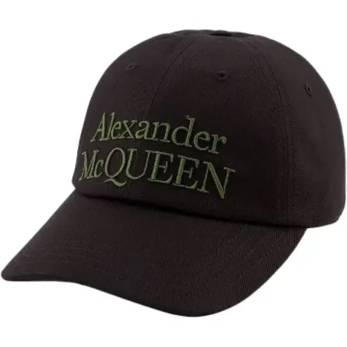 Caps, male, , Size: ONE SIZE Fabric hats - alexander mcqueen - Modalova