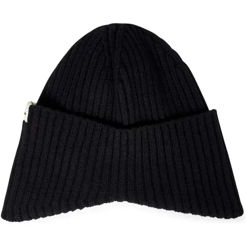 Knit Logo Hats Italy , male, Sizes: L/XL - Emporio Armani - Modalova