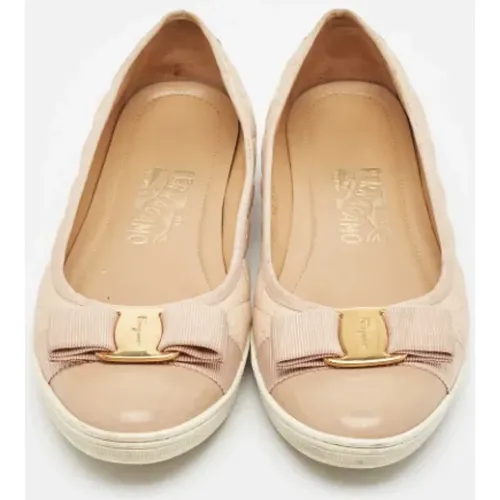 Pre-owned Leder flats - Salvatore Ferragamo Pre-owned - Modalova