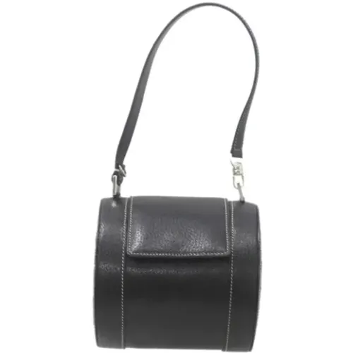 Pre-owned Leather handbags , female, Sizes: ONE SIZE - Bvlgari Vintage - Modalova