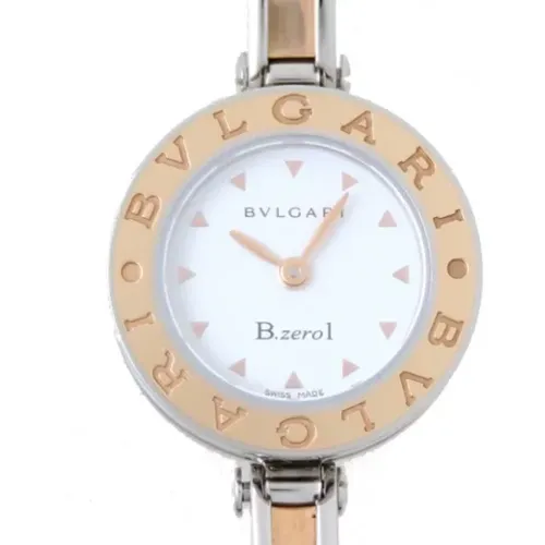 Pre-owned Stainless Steel watches , female, Sizes: ONE SIZE - Bvlgari Vintage - Modalova