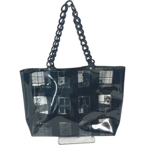 Pre-owned Tote Bags, female, , Size: ONE SIZE Pre-owned Vinyl chanel-bags - Chanel Vintage - Modalova