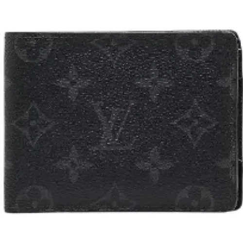 Pre-owned Wallets, male, , Size: ONE SIZE Pre-owned Canvas wallets - Louis Vuitton Vintage - Modalova