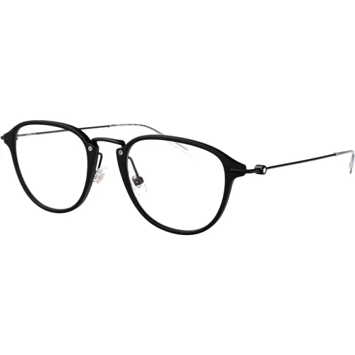 Glasses, male, , Size: 51 MM Stylish Optical Glasses Mb0155O - Montblanc - Modalova