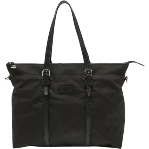 Pre-owned Tote Bags, female, , Size: ONE SIZE Pre-owned Leather totes - Gucci Vintage - Modalova