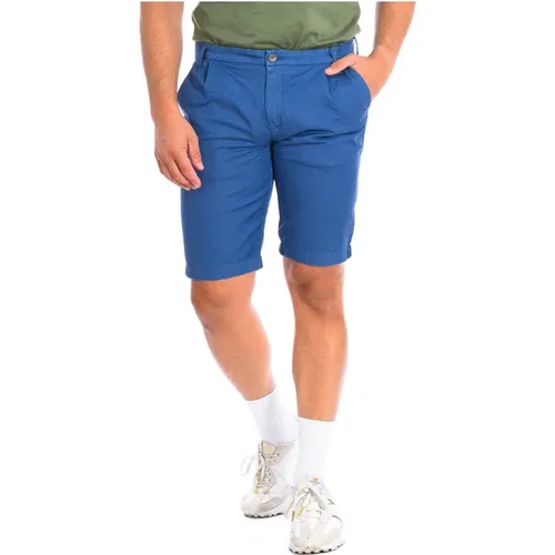 Blaue Bermuda-Shorts La Martina - LA MARTINA - Modalova