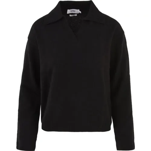 Schwarze Pullover für Frauen , Damen, Größe: M - Notshy - Modalova