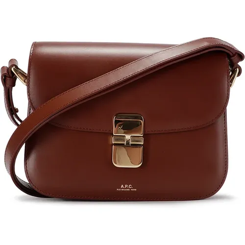 Cross Body Bags, female, , Size: ONE SIZE Grace Small Bag - A.p.c. - Modalova