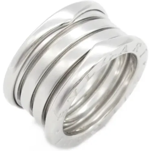 Pre-owned Jewellery, female, , Size: ONE SIZE Pre-owned Silver rings - Bvlgari Vintage - Modalova