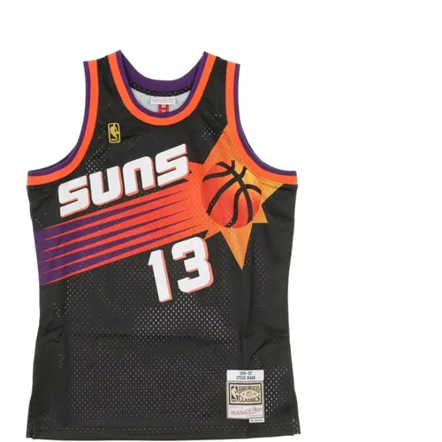 Sportswear, male, , Size: S Steve Nash NBA Swingman Tank Top - Mitchell & Ness - Modalova