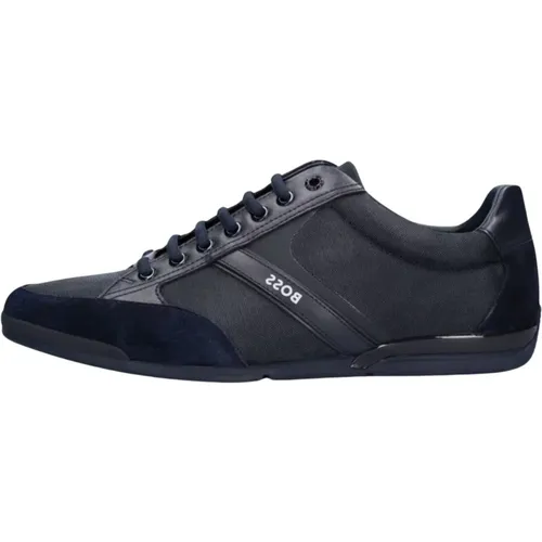 Niedrige Sneakers Saturn Lowp , Herren, Größe: 45 EU - Hugo Boss - Modalova