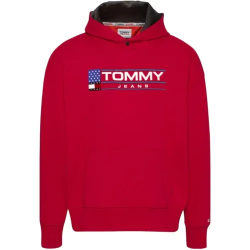 Mens Hoodie RLX Modern Sport , male, Sizes: M, S - Tommy Jeans - Modalova