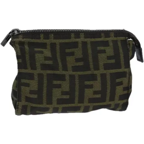 Pre-owned Canvas pouches , female, Sizes: ONE SIZE - Fendi Vintage - Modalova