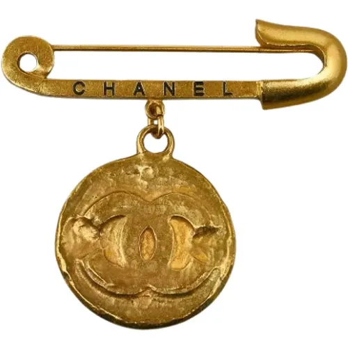 Pre-owned Gold chanel-jewelry , female, Sizes: ONE SIZE - Chanel Vintage - Modalova