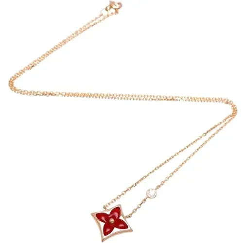 Pre-owned Jewellery, female, , Size: ONE SIZE Pre-owned Rose Gold necklaces - Louis Vuitton Vintage - Modalova