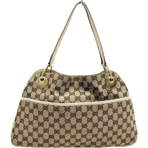 Pre-owned Shoulder Bags, female, , Size: ONE SIZE Pre-owned Canvas gucci-bags - Gucci Vintage - Modalova