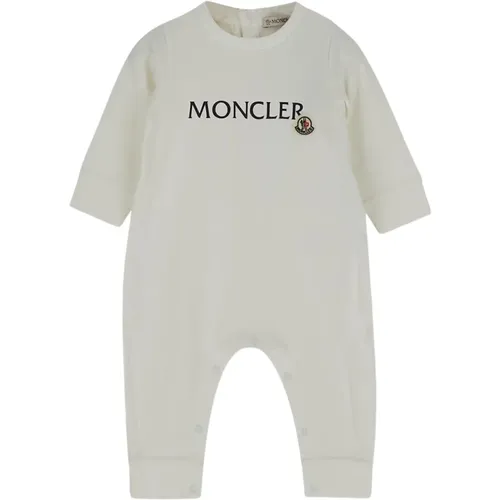 Baumwoll Logo Jumpsuit Moncler - Moncler - Modalova