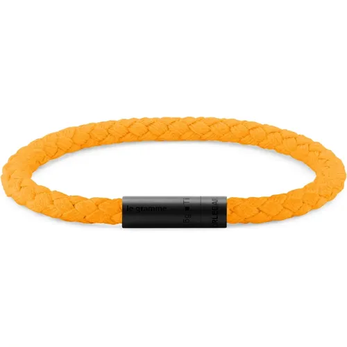 Bracelets, unisex, , Size: S Nato Beacon Cable Bracelet - Le Gramme - Modalova