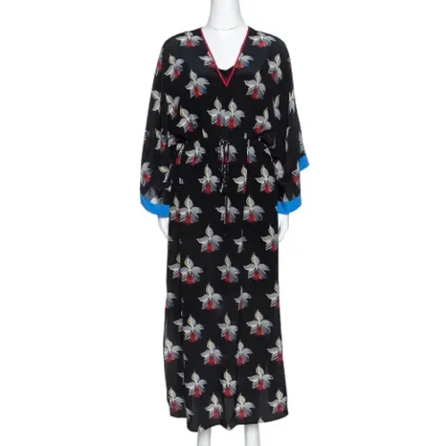 Pre-owned Silk dresses , female, Sizes: S - Fendi Vintage - Modalova