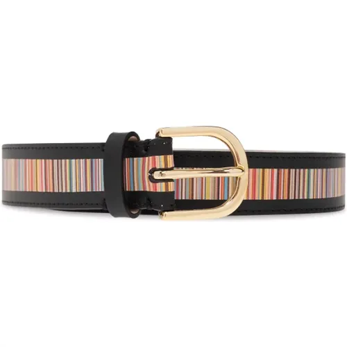 Belts, female, , Size: 75 CM Leather Belt - Paul Smith - Modalova