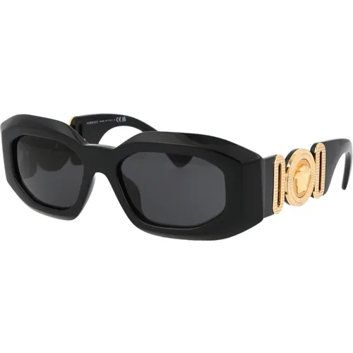 Stylische Sonnenbrille 0Ve4425U , Herren, Größe: 54 MM - Versace - Modalova