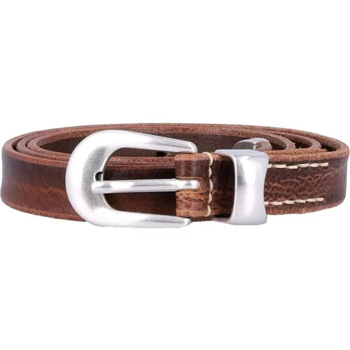 Belts, male, , Size: 100 CM Leather Belt Metal Buckle - Our Legacy - Modalova