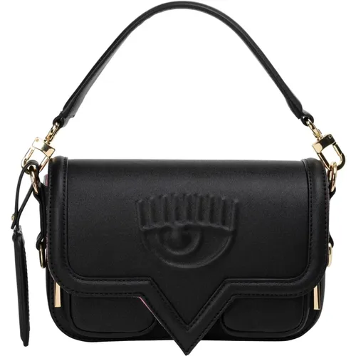Einfache Handtasche mit Abnehmbarem Riemen , Damen, Größe: ONE Size - Chiara Ferragni Collection - Modalova
