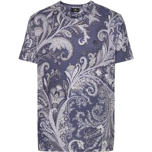 T-shirts and Polos by , male, Sizes: L - ETRO - Modalova