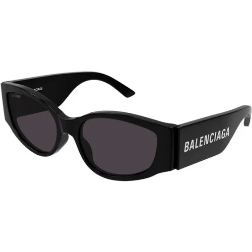 Frame Grey Lens Sunglasses , female, Sizes: 58 MM - Balenciaga - Modalova