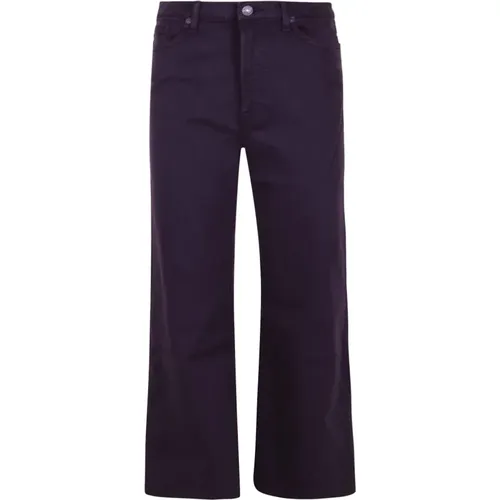 THE Cropped JO Colored Stretch , female, Sizes: W25 - 7 For All Mankind - Modalova