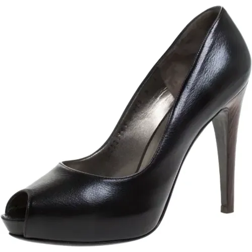 Pre-owned Pumps, female, , Size: 8 1/2 US Pre-owned Leather heels - Salvatore Ferragamo Pre-owned - Modalova