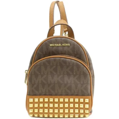 Pre-owned Backpacks, female, , Size: ONE SIZE Pre-owned Canvas backpacks - Michael Kors Pre-owned - Modalova