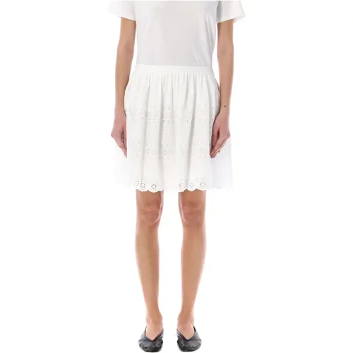 Women's Clothing Skirts Bianco Ss24 , female, Sizes: XS - Ralph Lauren - Modalova