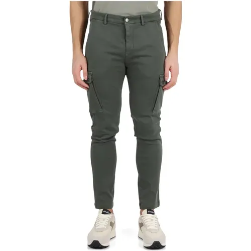 Slim Fit Hyperflex Cargo Jeans , male, Sizes: W34, W31, W36, W30, W32, W33 - Replay - Modalova