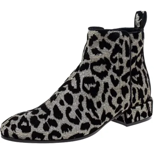 Pre-owned Velvet boots , female, Sizes: 3 UK - Dolce & Gabbana Pre-owned - Modalova