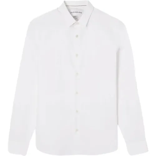 Stylish Shirt for Men , male, Sizes: L - Calvin Klein - Modalova